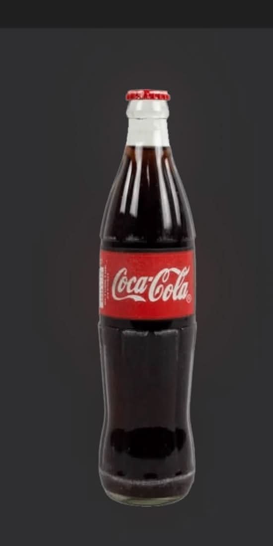 glass bottle of coca cola