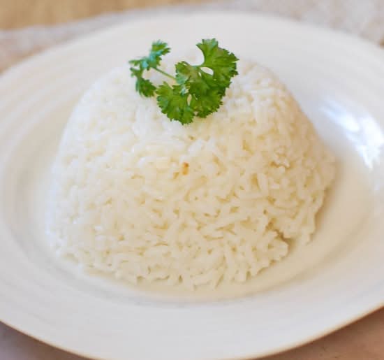 white rice