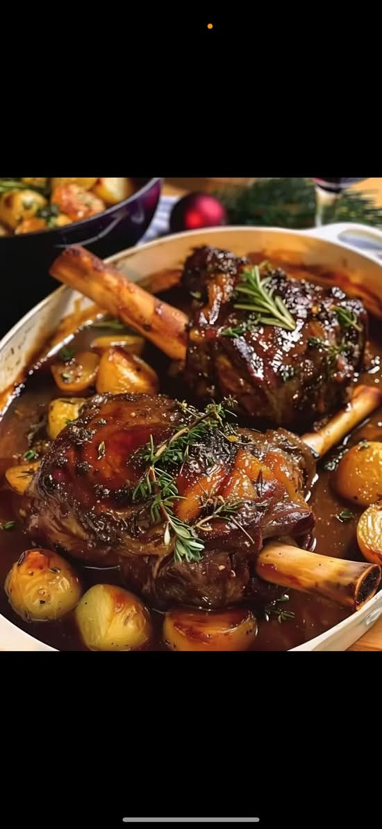 Jerk Lamb Shank Meal