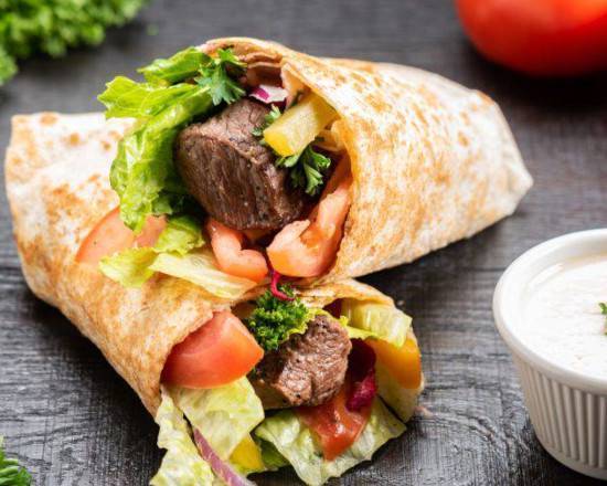 Lamb BBQ Wrap