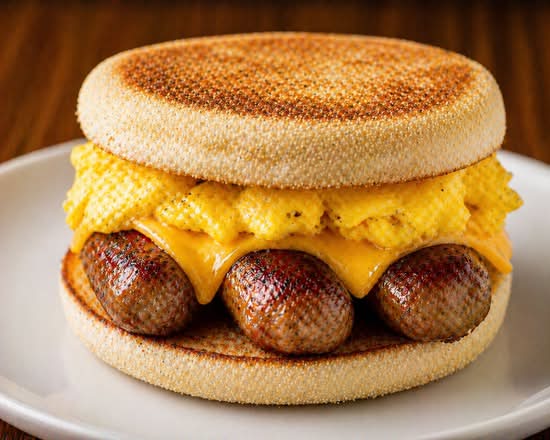 Sausage & Egg-Sandwich