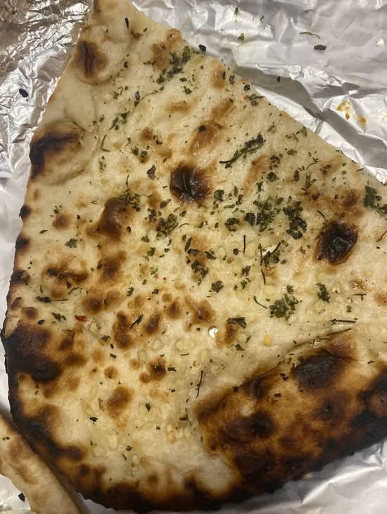 Naan a l’ail / Garlic Naan