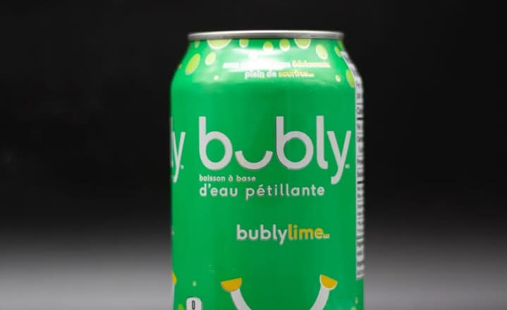 bubly sparkling water Lime
