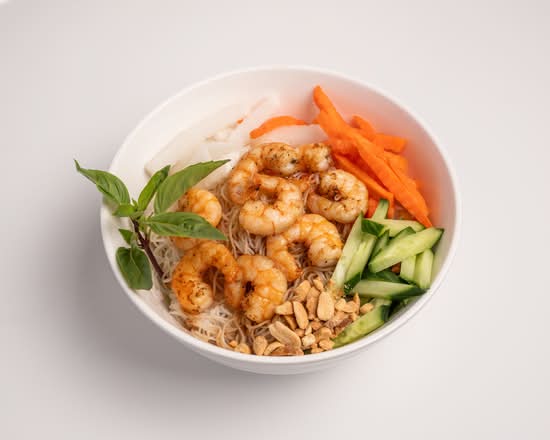 243 - Grilled Shrimp Vermicelli (Bún Tôm Nướng)