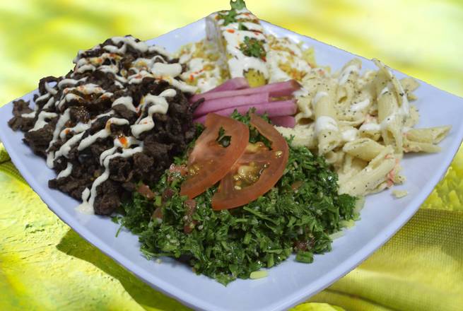 Beef Shawarma Platter