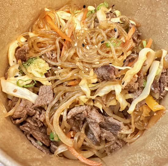 Beef Japchae