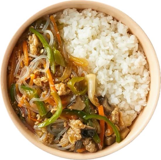 Japchae Rice Bowl(잡채밥)