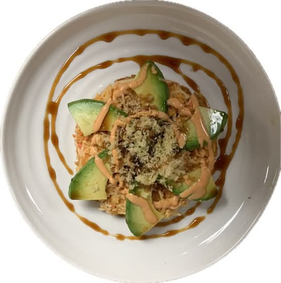 Spicy Crab & Avo Pizza