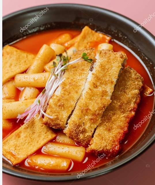 Tteokbokki katsu