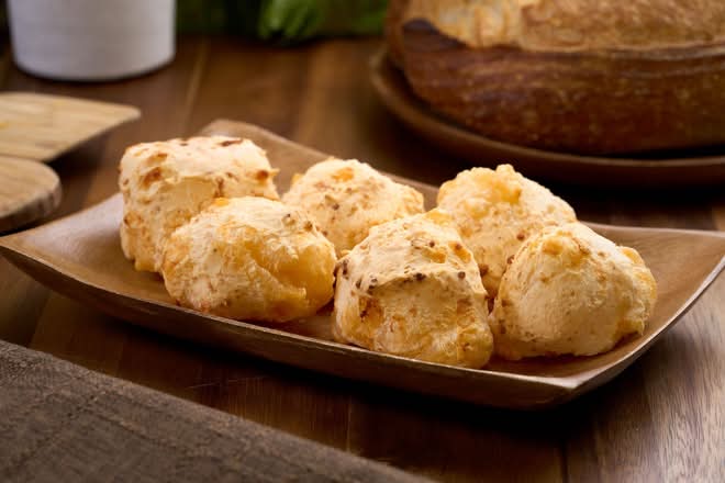Brazilian Cheese Balls (Pao de Queijo) Pack of 6