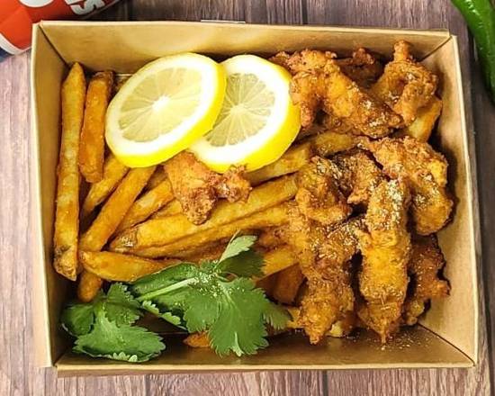 Masala Fish and Chips