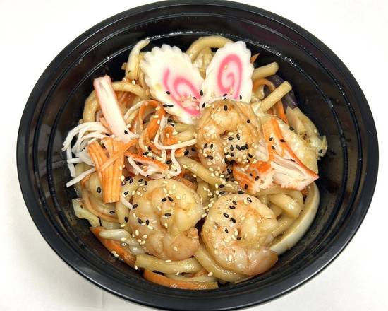 Seafood Fried Udon
