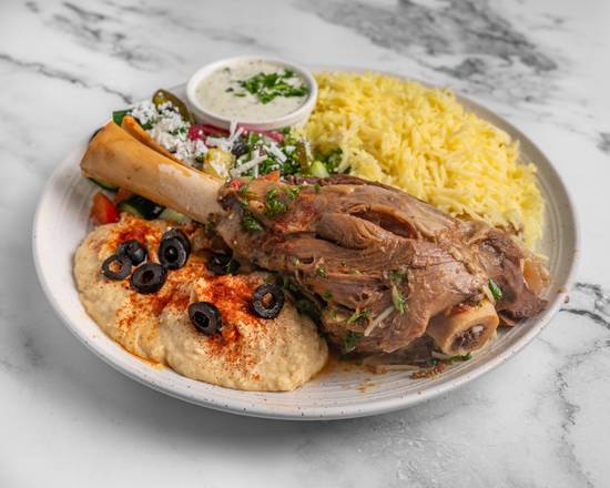Lamb Shank Plate