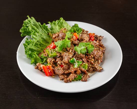 Dê Xào Xa Ót - Stir Fried Goat With Lemongrass and Chili
