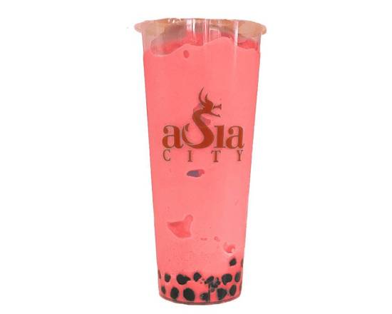 Strawberry Ice Blended Bubble Tea