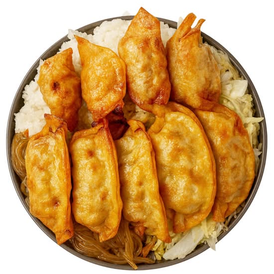 Rice Bowl-Pork Gyoza