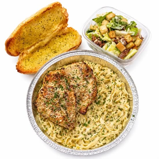 Chicken Fettuccine Alfredo Dinner