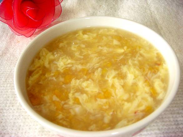 14. Minced Chicken with Sweet Corn Soup