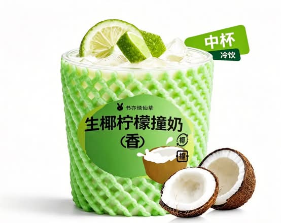 Raw Coconut Milk Tea (500ml)