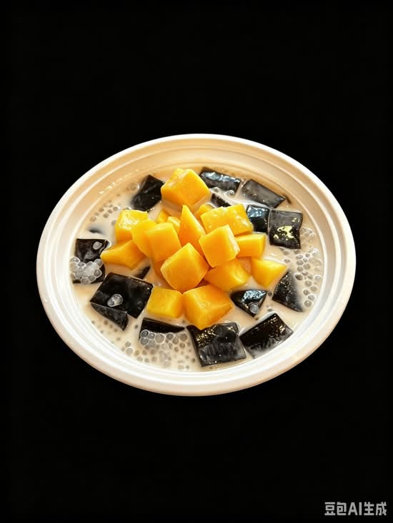 Mango Grass Jelly