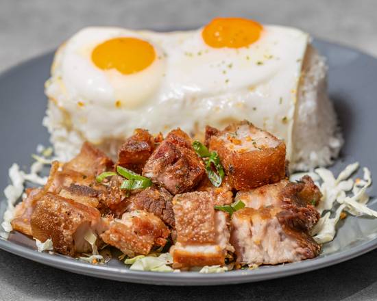 Lechon Kawalisilog (Crispy Pork Belly)