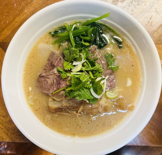 Beef Slices and Tendon Noodle Soup