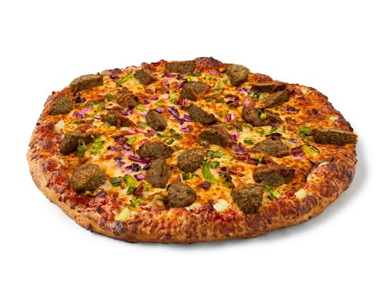 Meatball Pizza