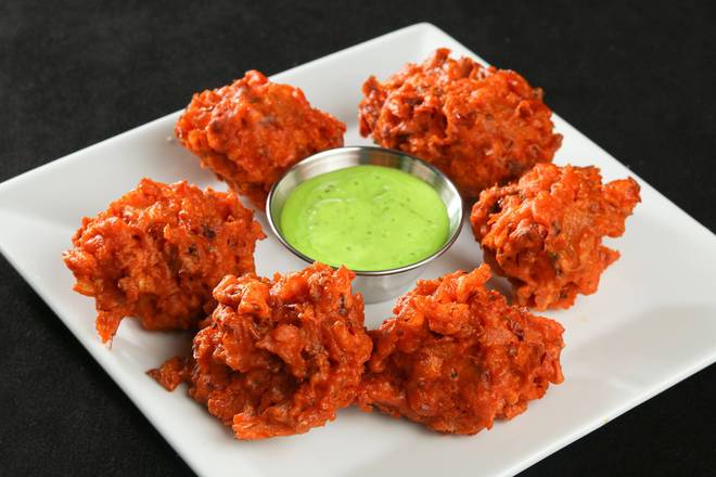 Onion Bhaji (aux oignons) (8)