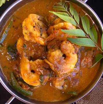 Shrimp Curry (Cari de crevettes)