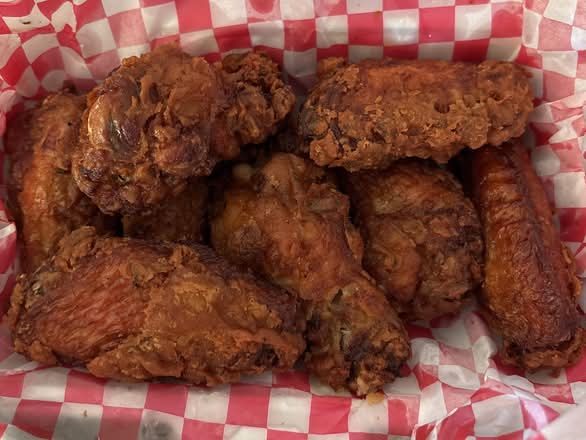 Deep Fried Wings (8Pcs)