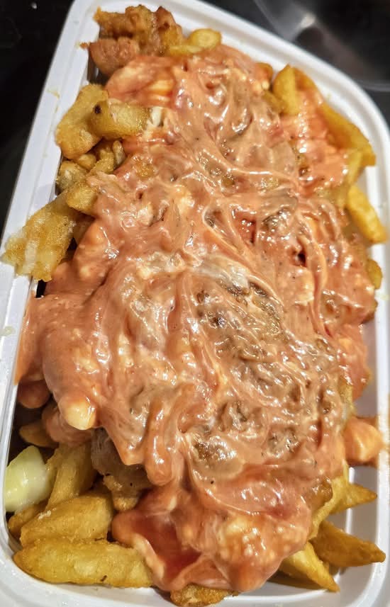 Jerk Chicken Poutine