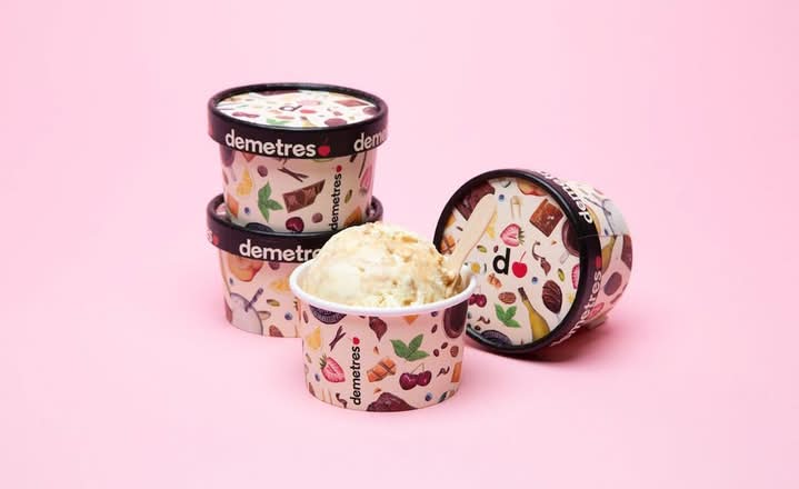 Lemon Curd Blueberry - Snack Sized Ice Cream Cup