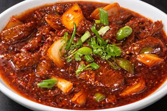 Szechuan Beef Gravy or Dry