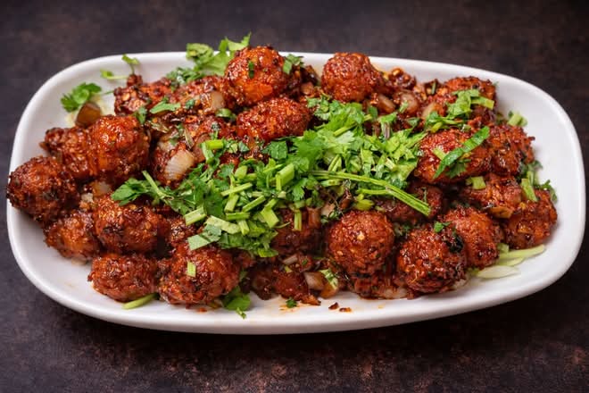 Veg Manchurian Dry