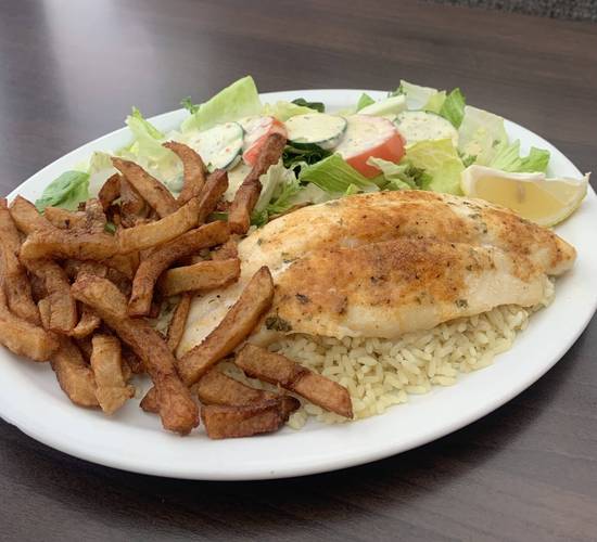 Filet de sole au four / Baked sole fillet