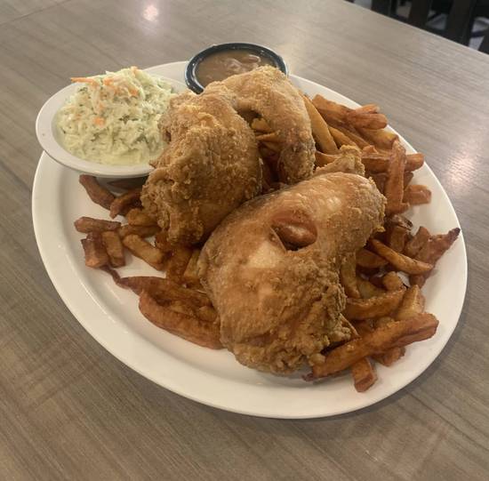 2 mcx de poulet frit doré