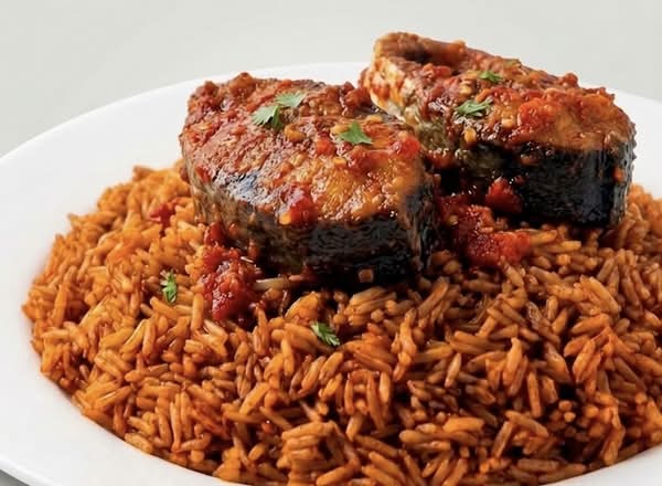 Jollof Rice and Fish