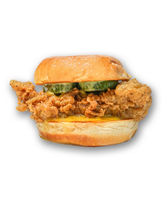 Honey Butter Chicken Burger Chicken Breast