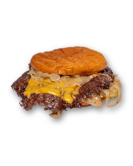 Single Oklahoma Onion Smash Burger