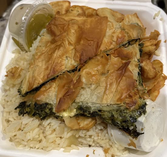 Spanakopita Platter