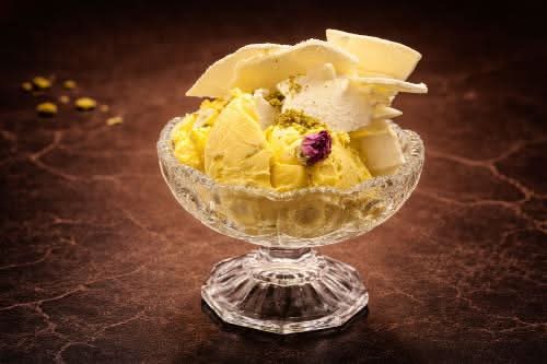 Saffron Ice Cream