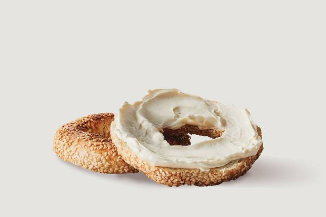 Bagel montrealais au fromage à la crème / Montreal Cream Cheese Bagel