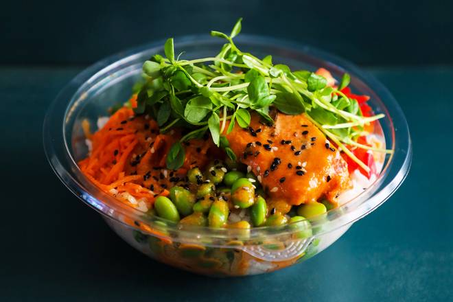 Grilled Salmon Bowl
