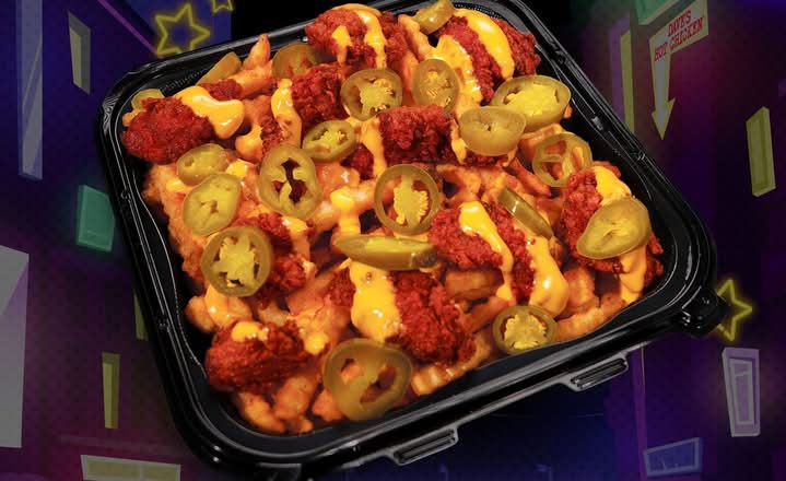 Top Loaded Nacho Cheese Fries LRG