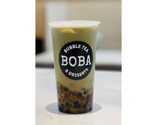 Matcha with Red Bean