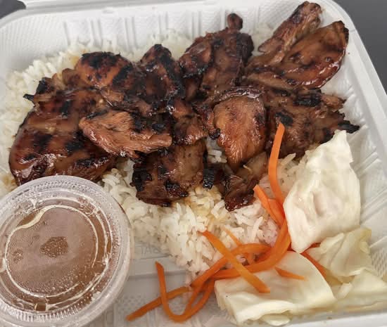 27. Grilled Chicken on Rice