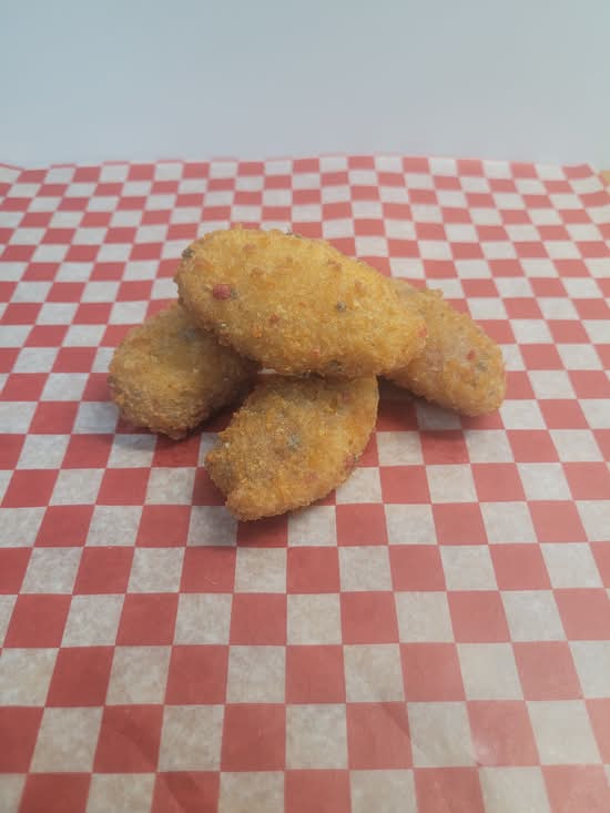 Jalapenos Farcis (Stuffed jalapenos) (4 pcs)
