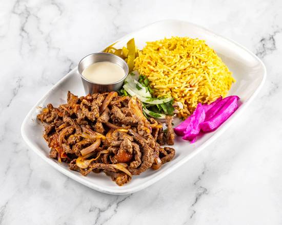 Beef Shawarma Plate