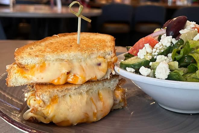 Triple Grilled Cheese