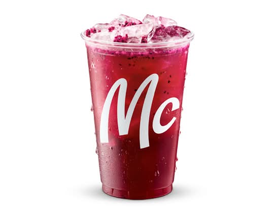 Splash fraîcheur mûre-fruit de la passion, format moyen [170.0 Cal]
